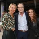Tatjana Knoop-Scheck von der Scheck-Stiftung mit "Ernährungs-Doc" Dr. Matthias Riedl und Kirsten Heinze