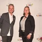 Kai Gosslar mit Kristina Tesch vom Evangelischen Presseverband Norddeutschland
