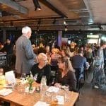 Über 100 Gäste kamen zur Charity Gala für "Lecker hoch drei" in 'Hensslers Küche'