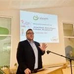 Volker Wahlers, Geschäftsführer der Lebenshilfe wirbt für das inklusive Vorhaben.